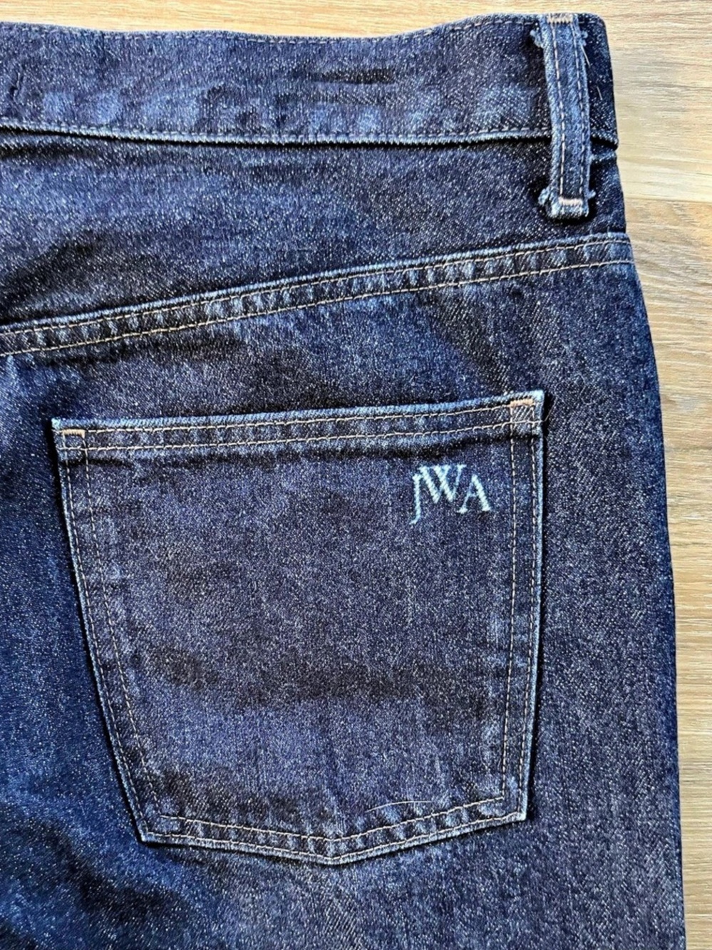 JW Anderson x Uniqlo Straight Leg Jeans in Dark Blue Size 30 - Picture 5 of 8